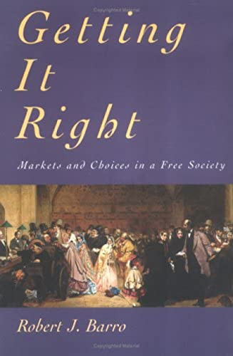 Robert J. Barro / Getting it Right (Large Paperback)