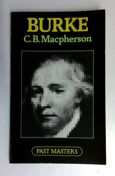 Crawford Brough Macpherson / Burke (Vintage Paperback)
