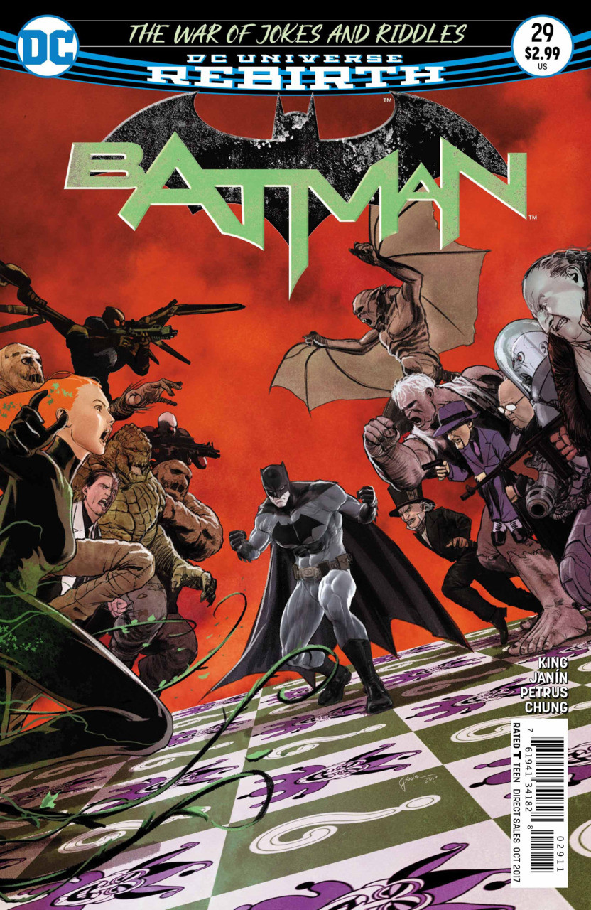 Batman (2016) #29: The War of Jokes & Riddles, Part 4