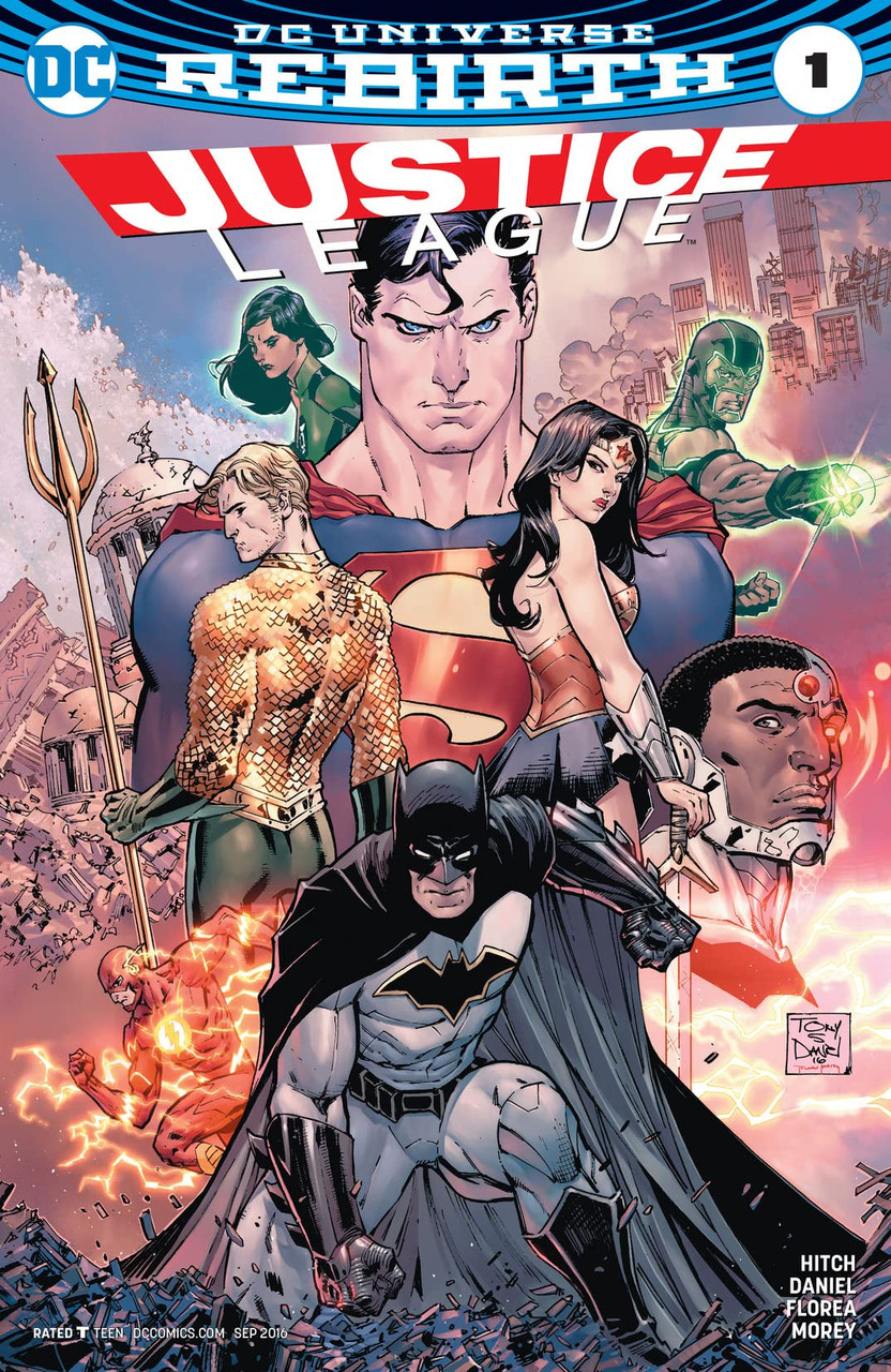 Justice League (2016) #1: The Extinction Machines, Part One