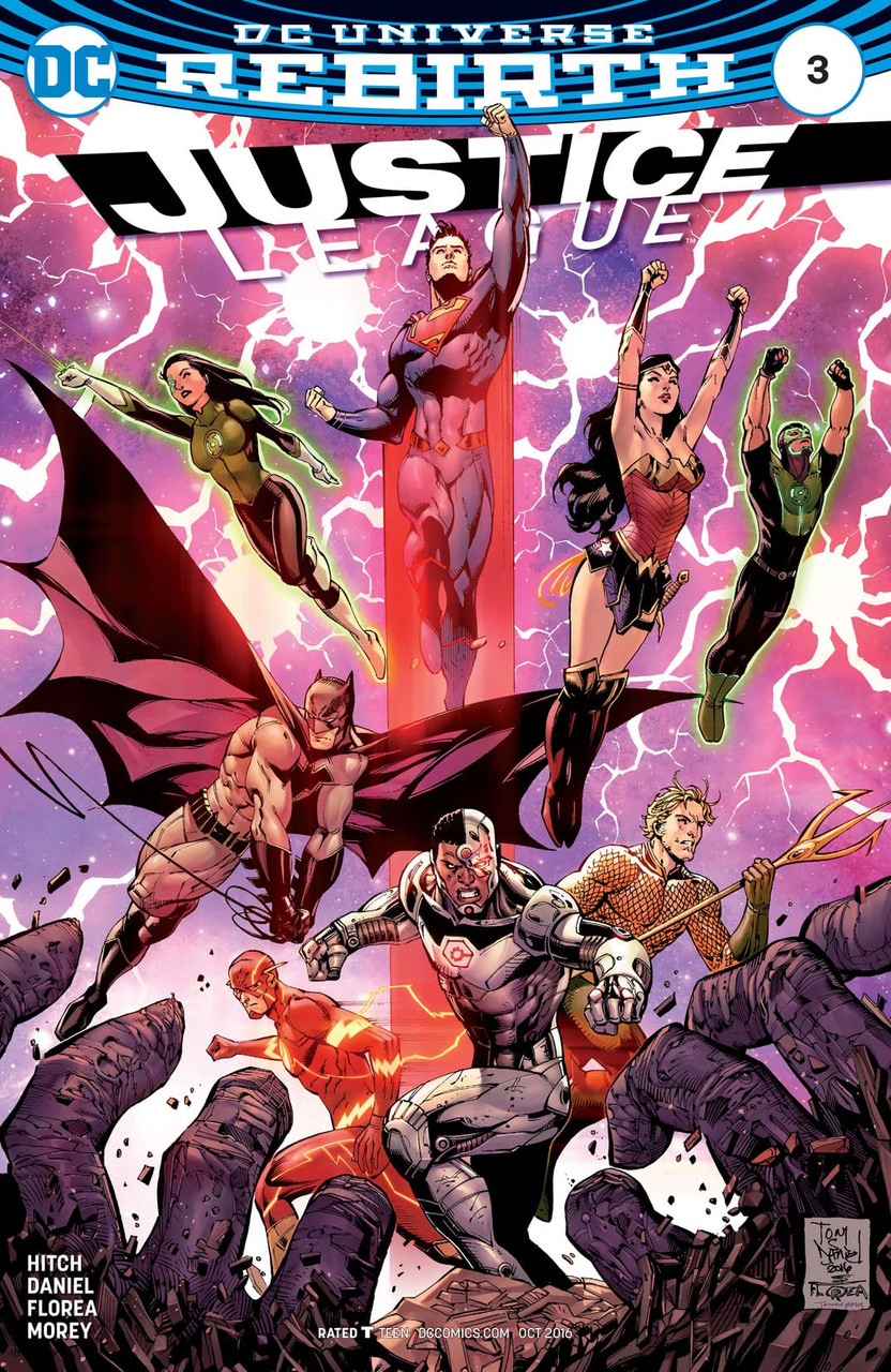 Justice League (2016) #3: The Extinction Machines, Part Three