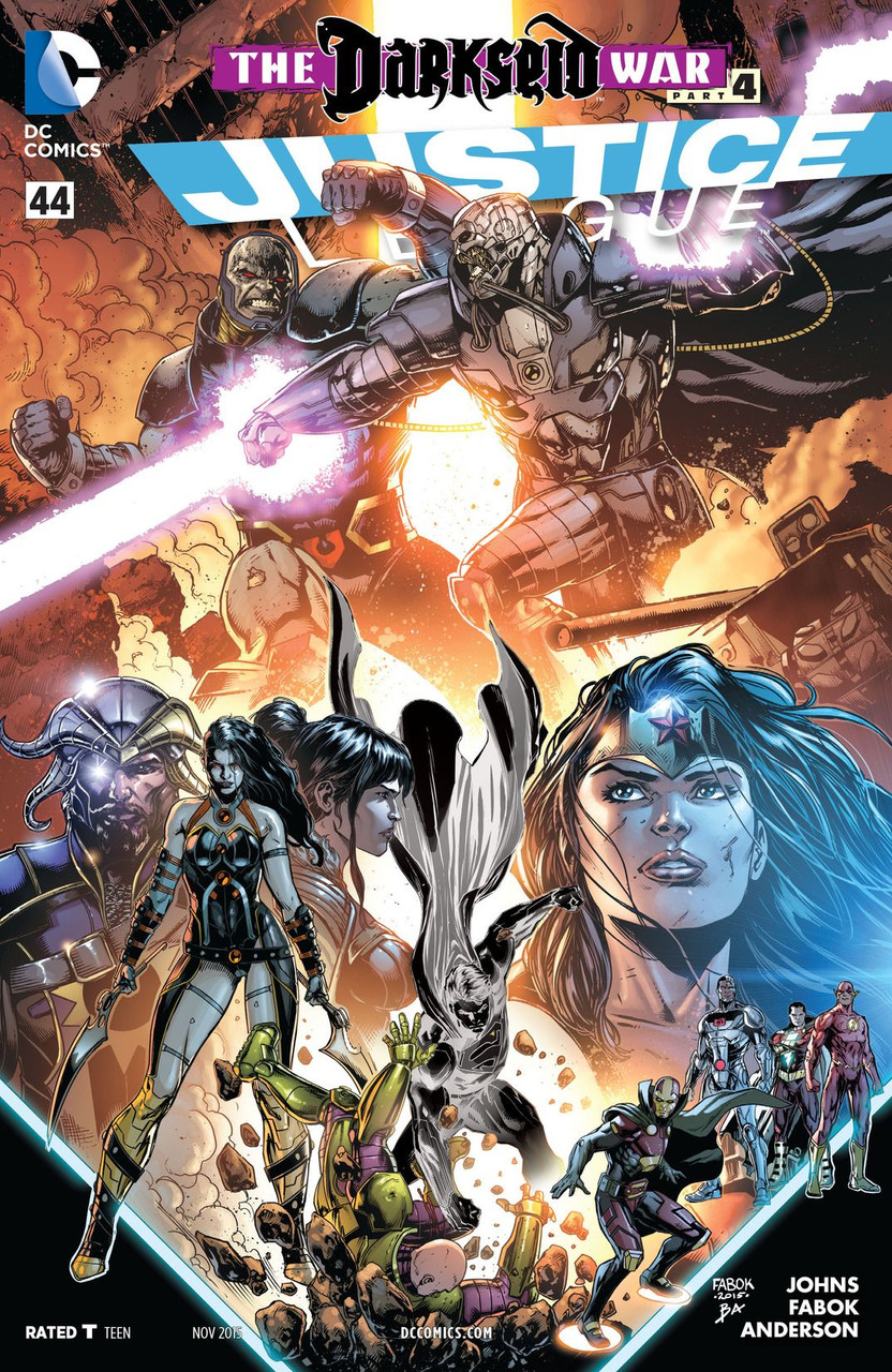 Justice League (2011) #44: Darkseid War, Chapter Four: The Death of Darkseid