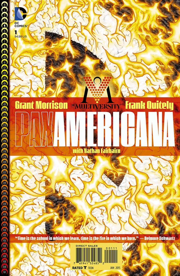 The Multiversity: Pax Americana (2015) #1: In Which We Burn