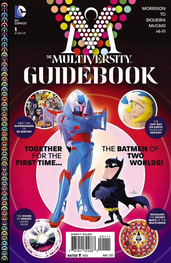 The Multiversity Guidebook (2015) #1: Maps and Legends