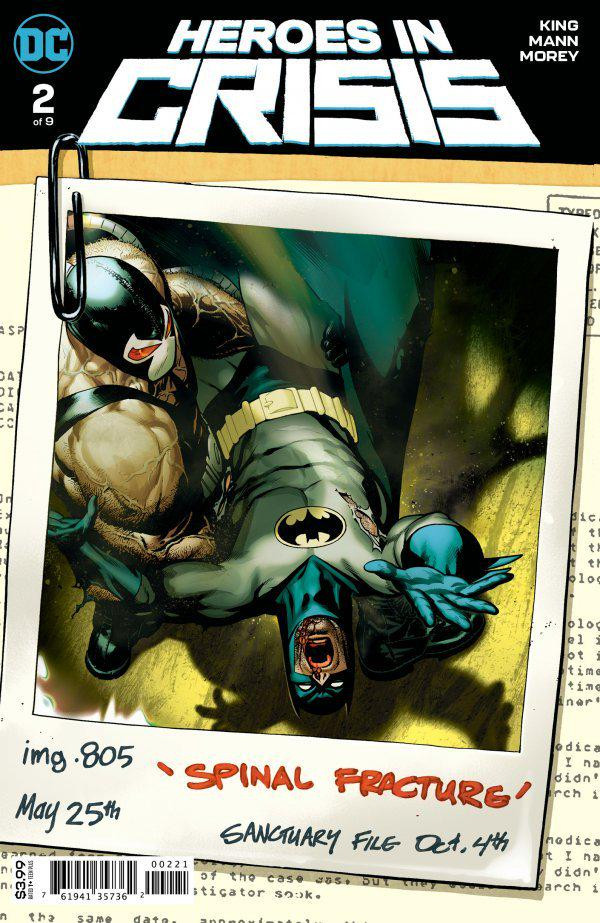Heroes in Crisis #2 – Cover B Variant