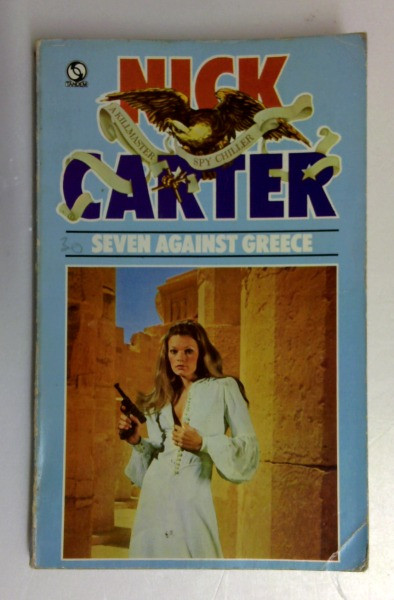 Nick Carter / Seven Against Greece (Vintage Paperback)