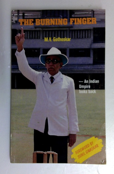 M.V. Gothoskar / The Burning Finger (Vintage Paperback)