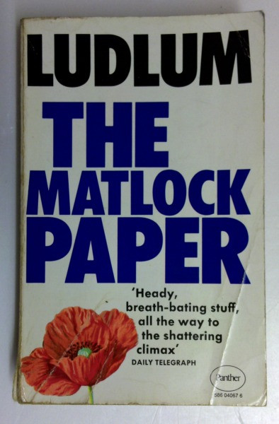 Robert Ludlum / The Matlock Paper (Vintage Paperback)