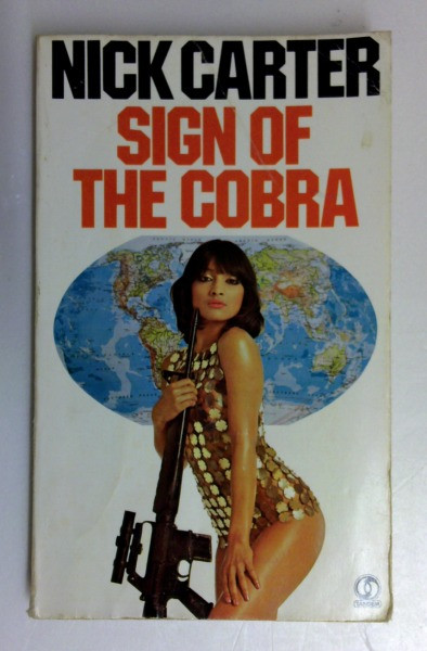 Nick Carter / Sign of the Cobra (Vintage Paperback)