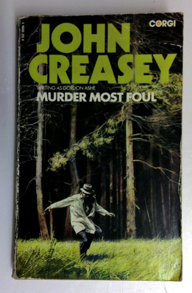 John Creasey / Murder Most Foul (Vintage Paperback)
