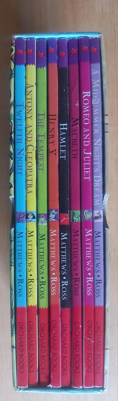 Andrew Matthews & Tony Ross - Orchard Books Shakespeare Stories Collection (8 Book Box Set)