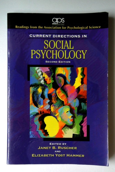 Janet B. Ruscher / Current Directions in Social Psychology (Large Paperback)