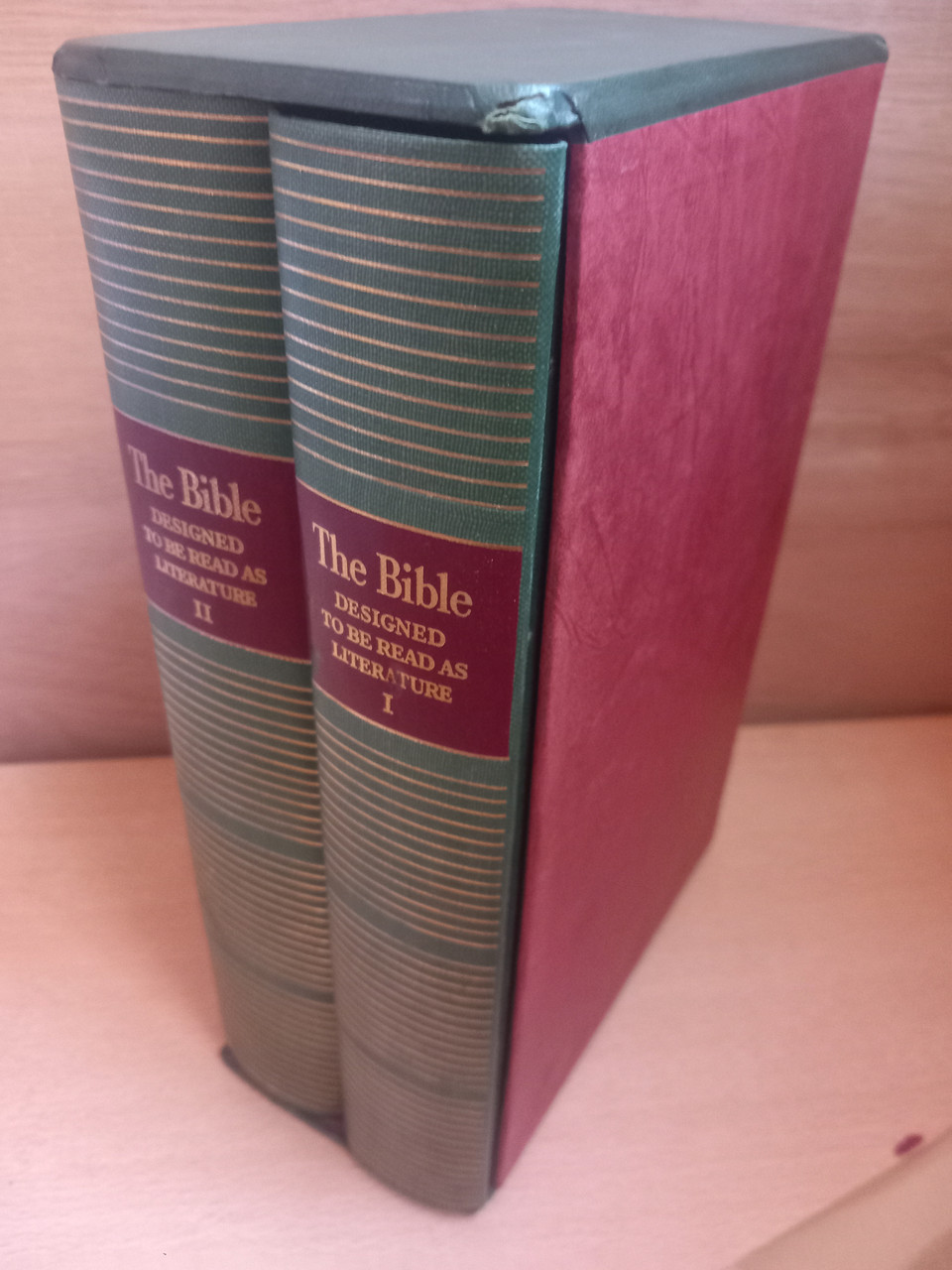 Ernest Sutherland Bates - The Bible - Designed to be Read as Literature - 2 Volume HB Slipcased