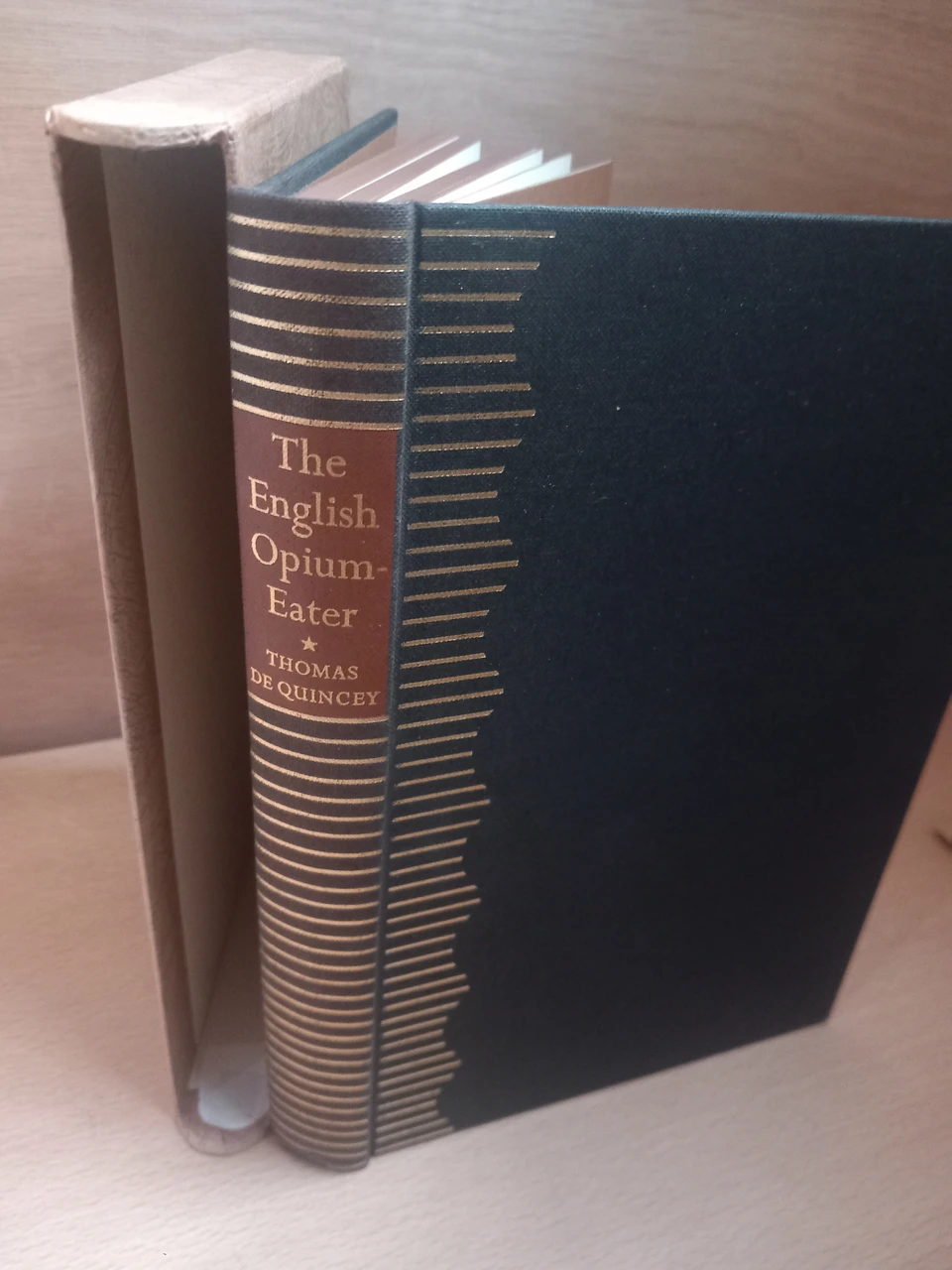 Thomas De Quincey - The Confessions of an English Opium-Eater - HB - Slipcased Folio Society Edition  1966