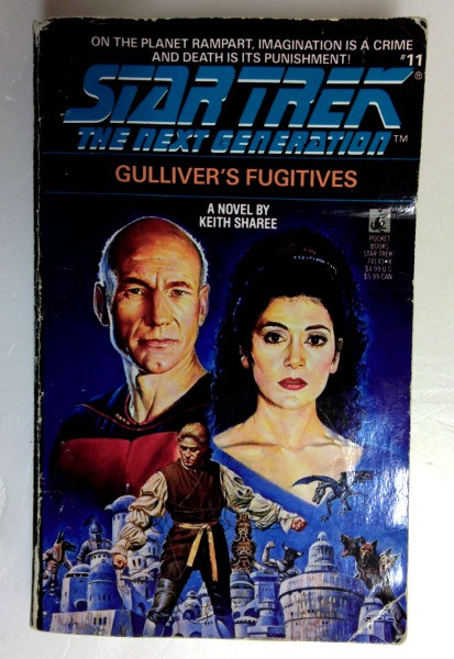 Keith Sharee / Gulliver's Fugitives (Star Trek Next Generation) (Vintage Paperback)