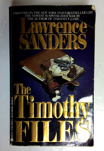 Lawrence Sanders / The Timothy Files (Older Edition Small Paperback)