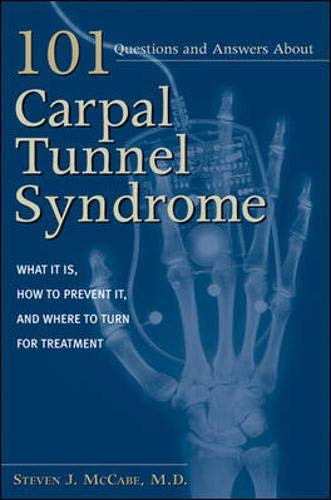 Steven Mccabe / 101 Questions and Answers about Carpal Tunnel Syndrome (Large Paperback)