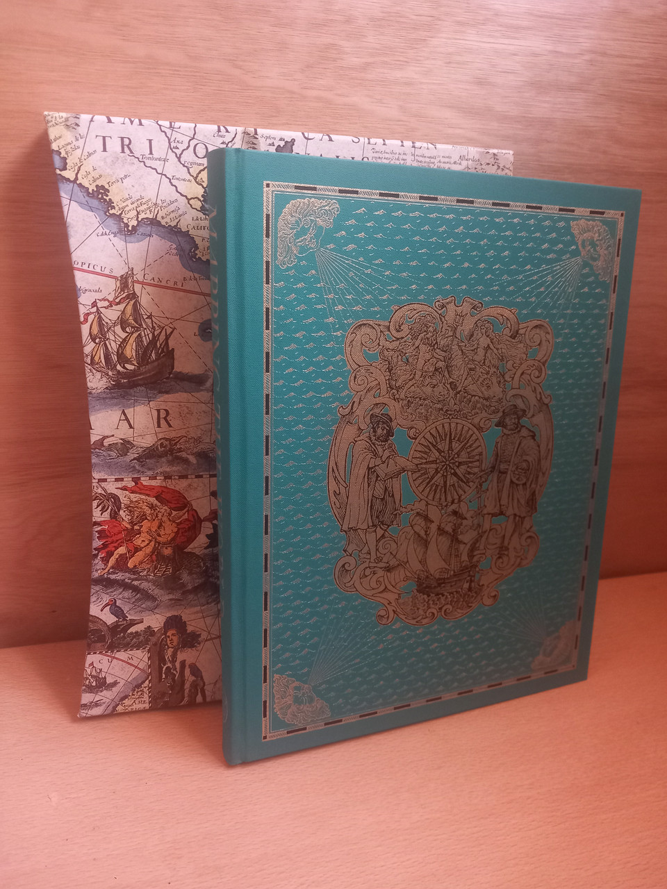 Peter Whitfield - Mapping the World : A History of Exploration - HB Folio Society Slipcased - 2000