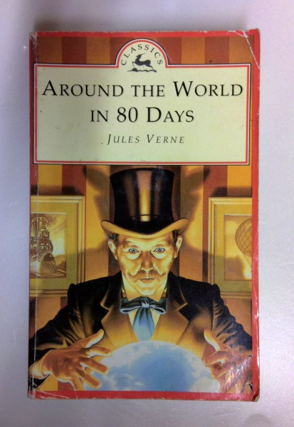 Jules Verne / Around the World in Eighty Days. (Older Edition Small Paperback)