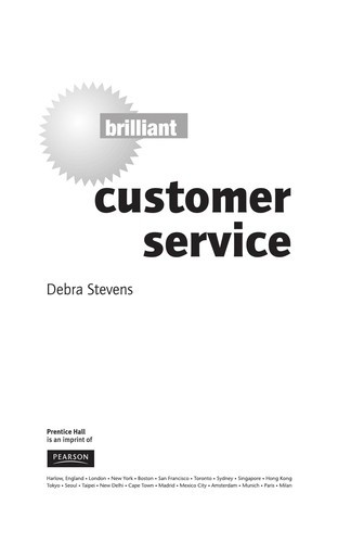 Debra Stevens / Brilliant Customer Service (Large Paperback)
