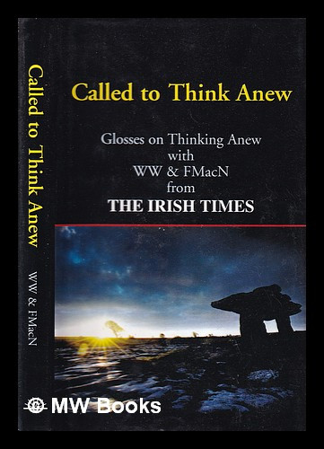 Anon' / Called to Think Anew (Hardback)
