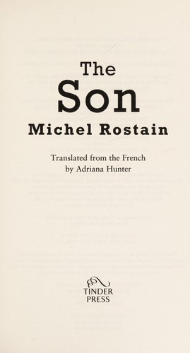 Michel Rostain / The son (Hardback)