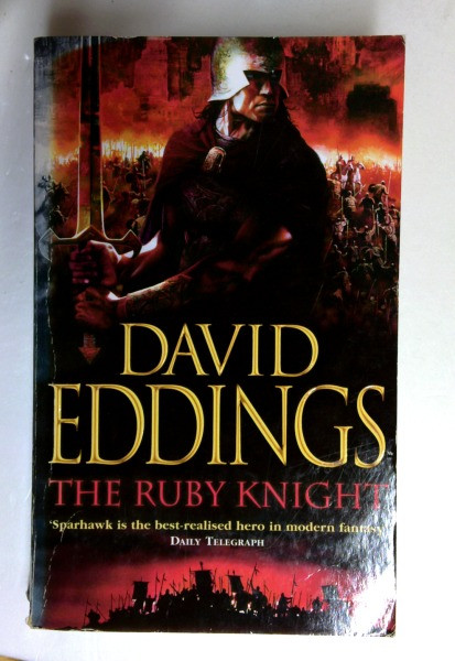 David Eddings / The Ruby Knight: Book Two of the Elenium (Older Edition Small Paperback) (2)