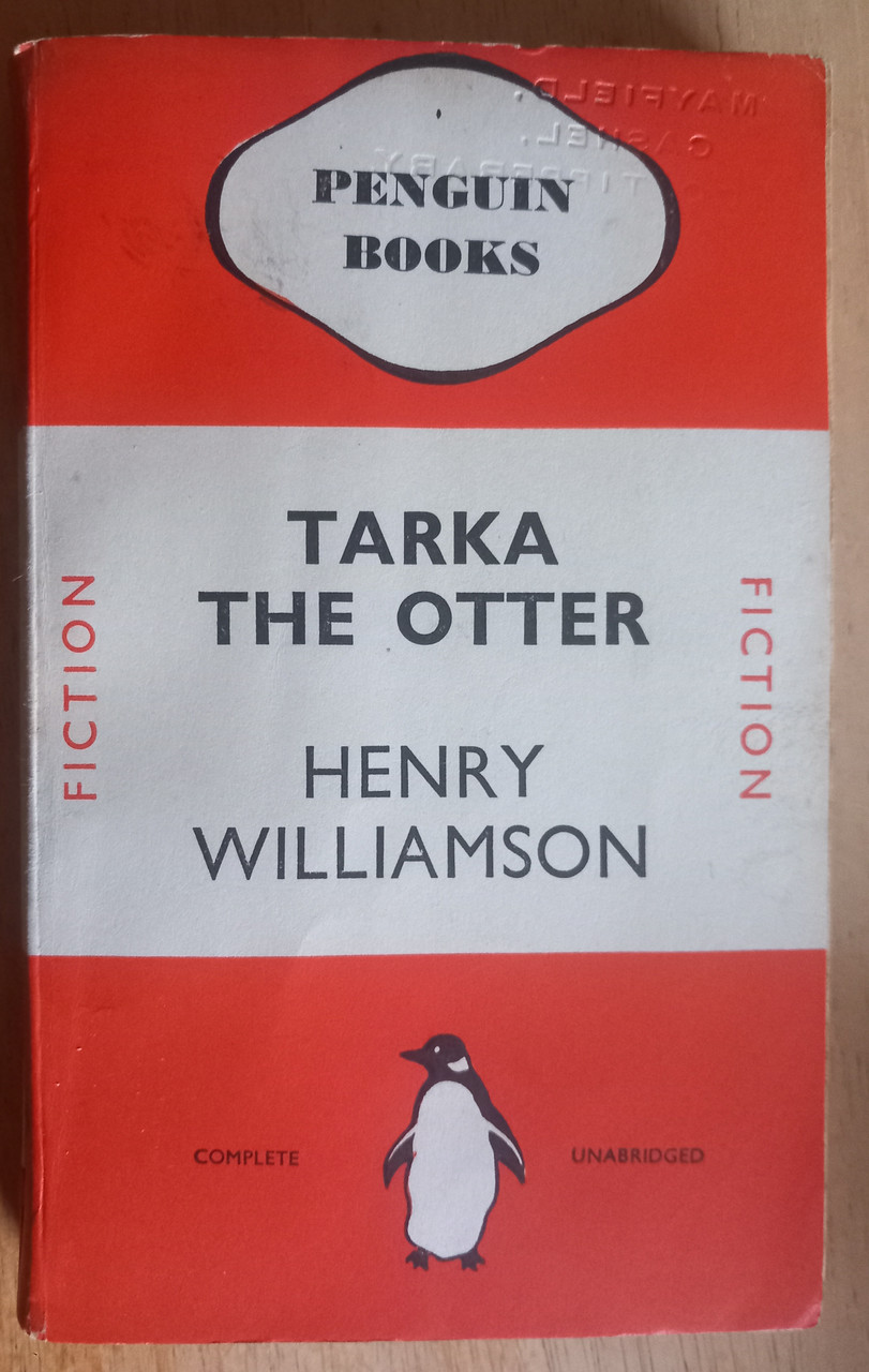 Henry Williamson - Tarka the Otter - Vintage Penguin PB - 1937