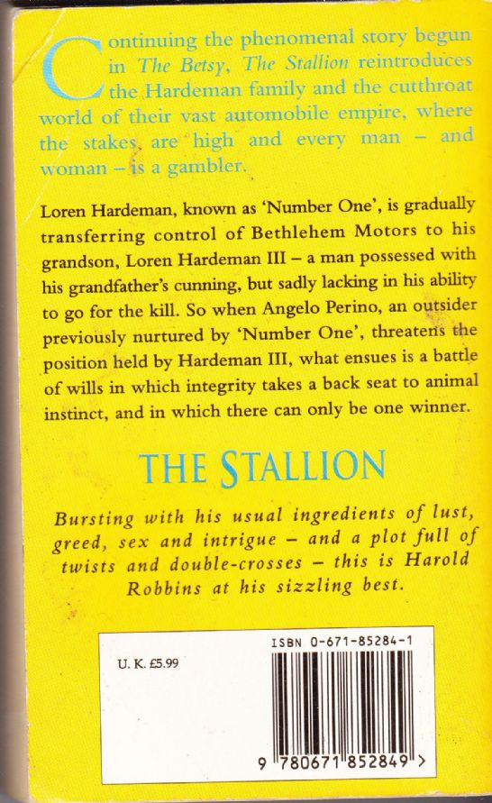 Harold Robbins / The Stallions