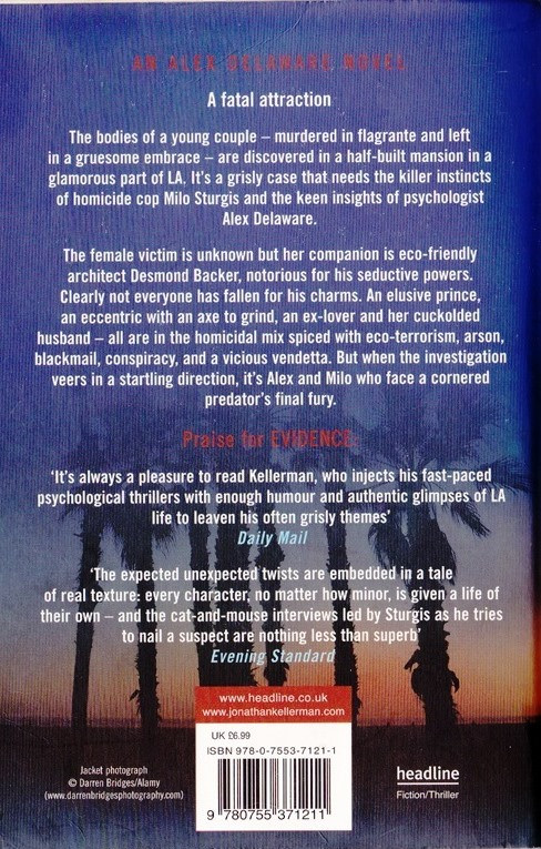 Jonathan Kellerman / Evidence (Alex Delaware Series - Book 24)