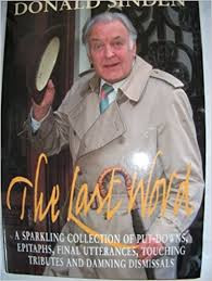 Donald Sinden / The Last Word (Hardback)