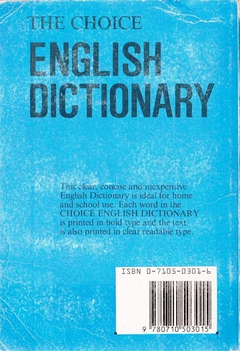 The Choice English Dictionary