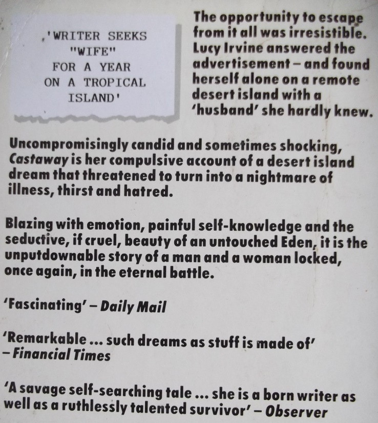 Lucy Irvine / Castaway