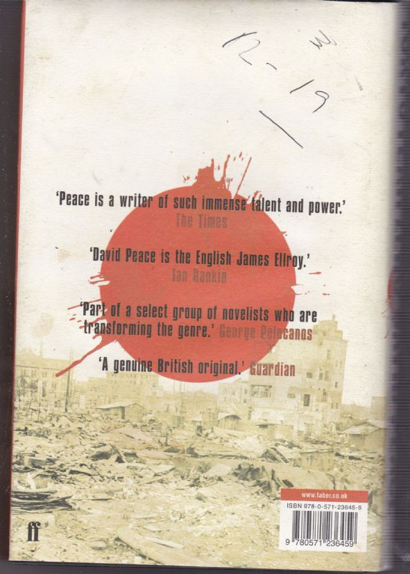 David Peace / Tokyo Year Zero