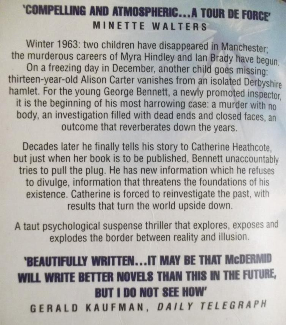 Val McDermid / A Place Of Execution