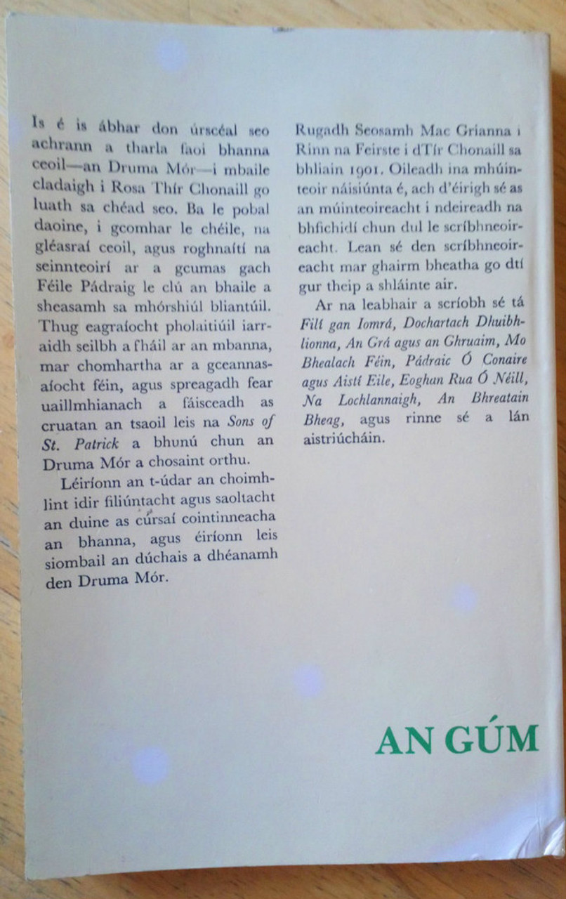 Seosamh Mac Grianna,  - An Druma Mór - PB Donegal As Gaeilge