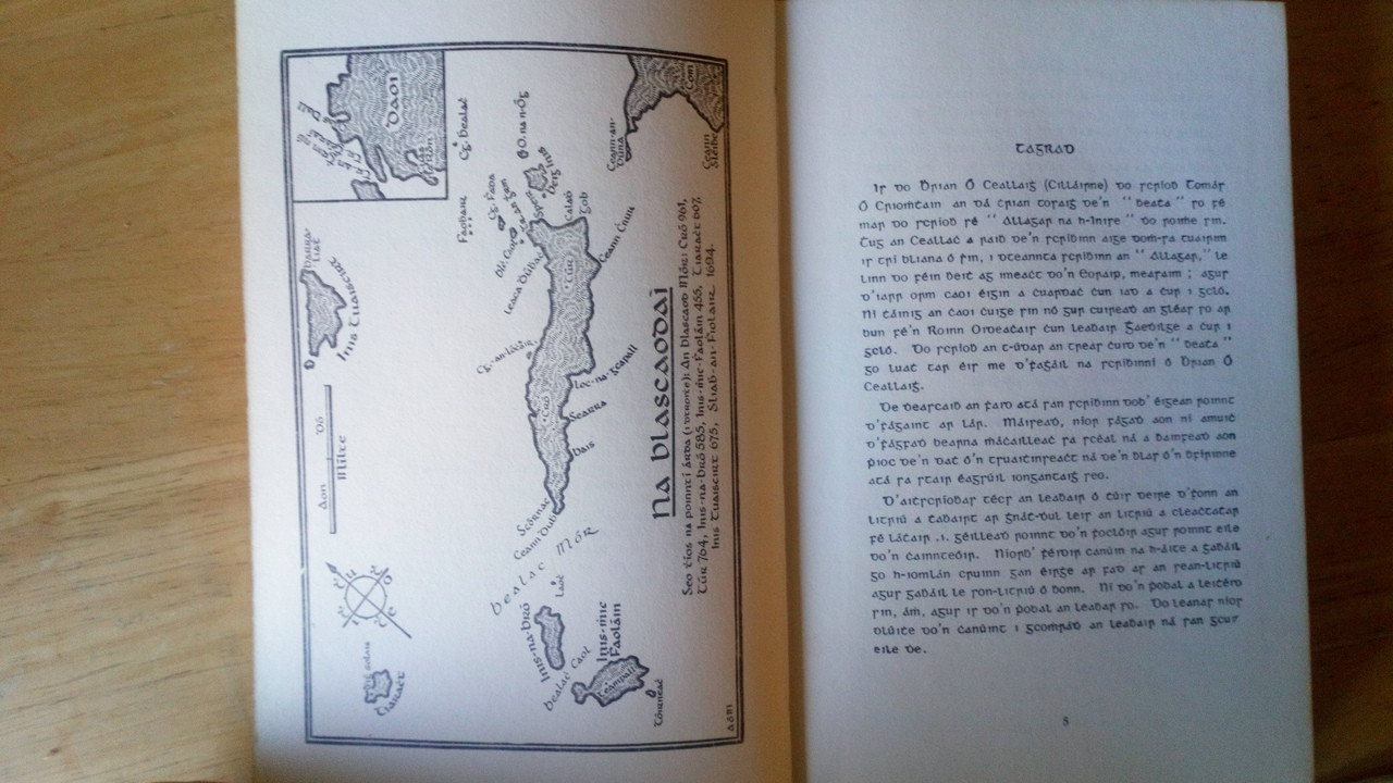 Tomás Ó Criomhthain- An t-Oileánach - The Islandman - HB - As Gaeilge - 4Ed 1967 - Blaskets Kerry