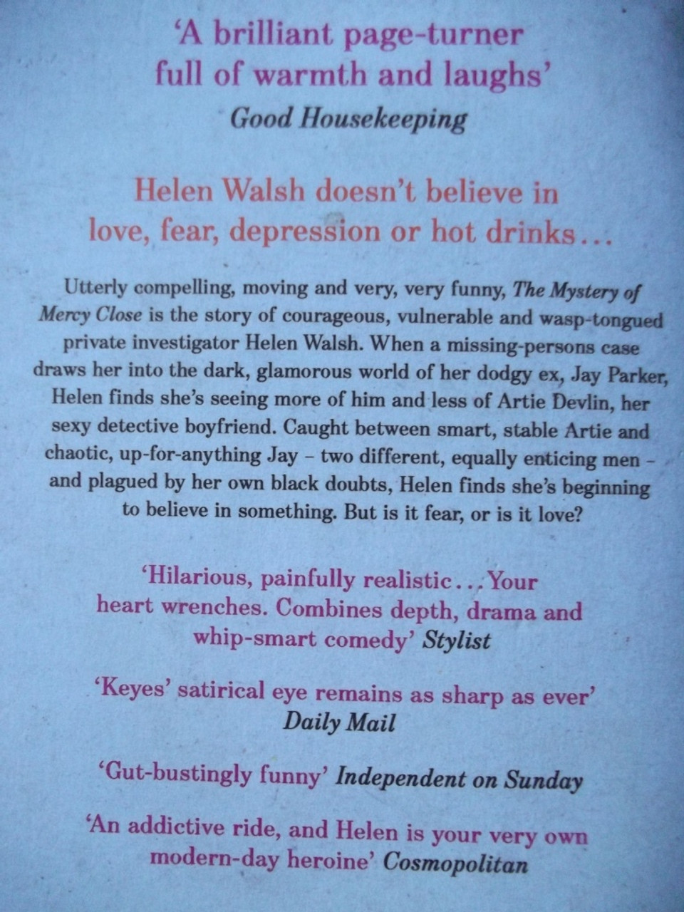 Marian Keyes / The Mystery Of Mercy Close