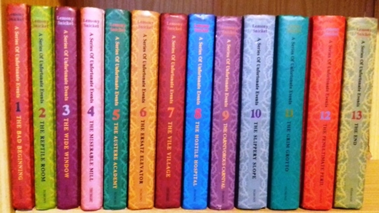 Lemony Snicket / A Series of Unfortunate Events: (Complete 13 Book Set) (Hardback) Lemony Snicket / A Series of Unfortunate Events: (Complete 13 Book Set) (Hardback)
