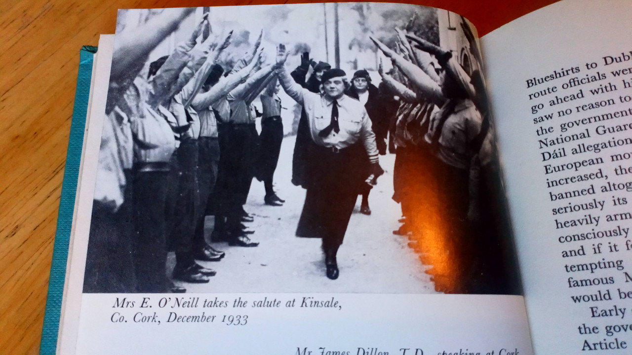 Maurice Manning - The Blueshirts - HB 1st Edition, 1970 - Fascism , Ireland 1930's