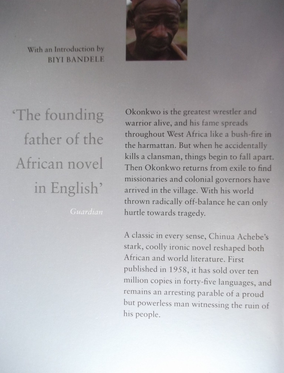 Chinua Achebe / Things Fall Apart Chinua Achebe / Things Fall Apart
