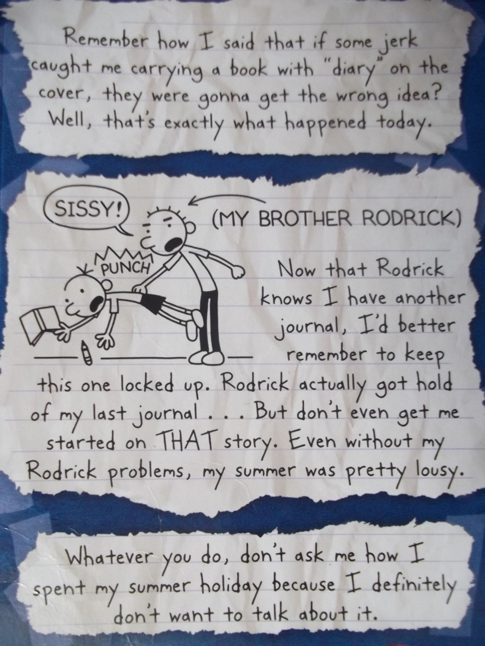 Jeff Kinney / Diary of a Wimpy Kid : Roderick Rules ( Wimpy kid, Book 2 )