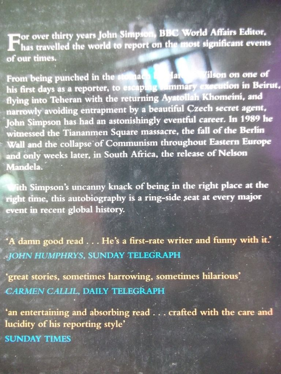 John Simpson / Strange Places, Questionable People