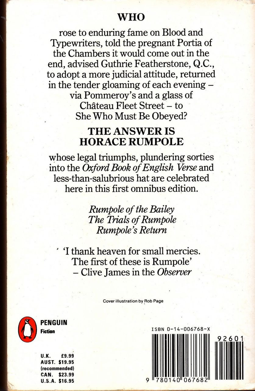 John Mortimer / The First Rumpole Omnibus
