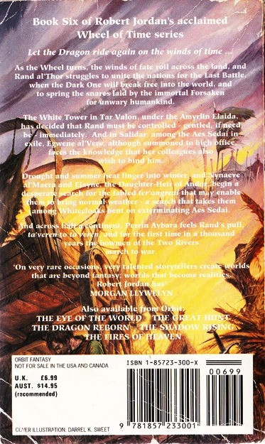 Robert Jordan / Lord of Chaos (Wheel of Time 6)