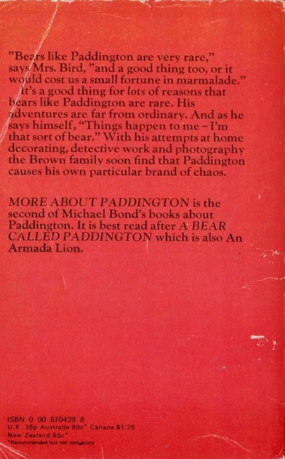 Michael Bond / More About Paddington