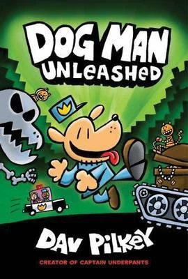 Dav Pilkey / Dog Man -Unleashed (Hardback) ( Dog Man Series - Book 2 )