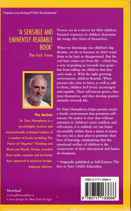 Tony Humphries / Self Esteem: The Key to Your Child's Future
