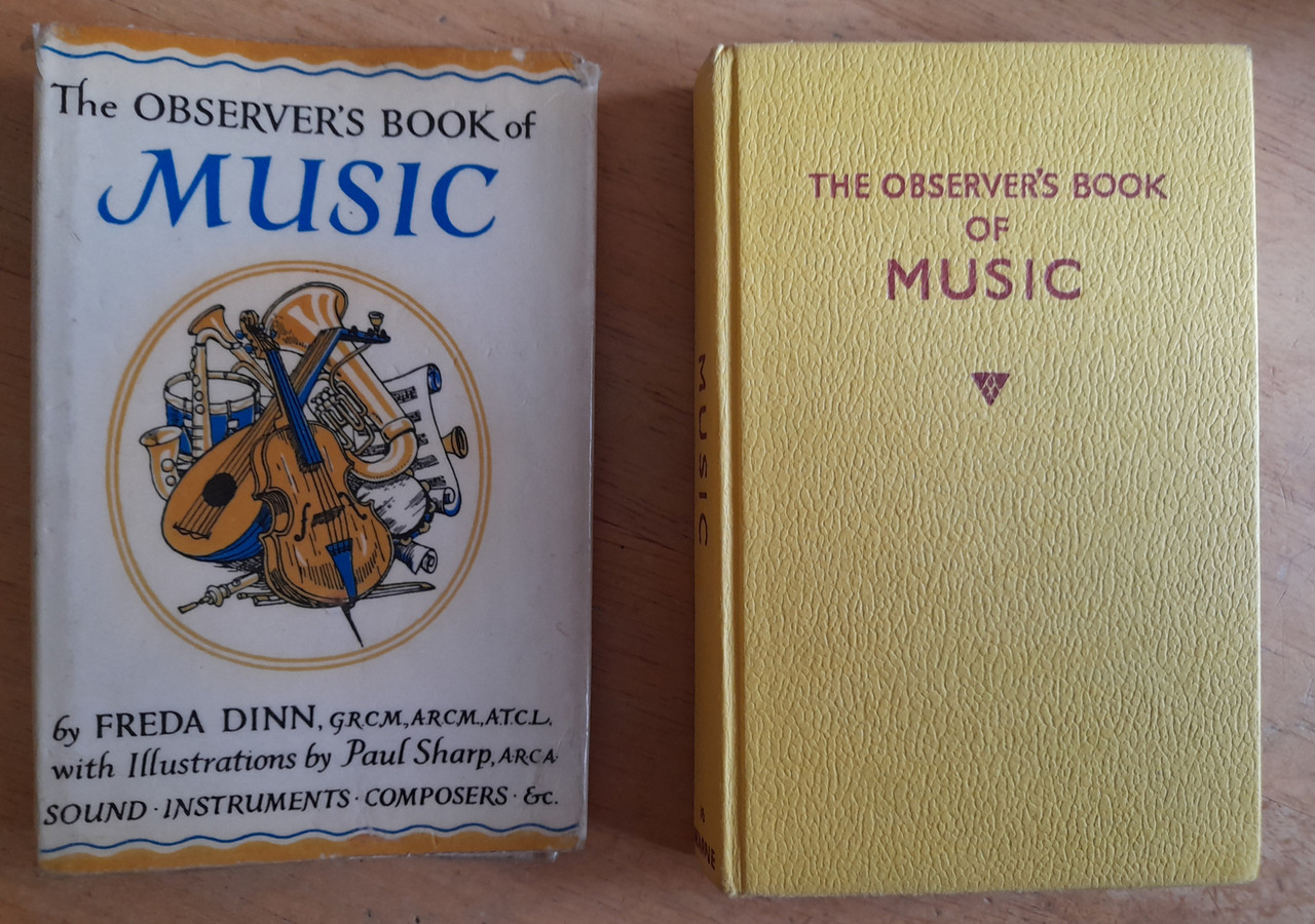 Dinn, Freda- The Observer's Book of Music - HB Revised Ed - 1966 ( Observer Book 16)