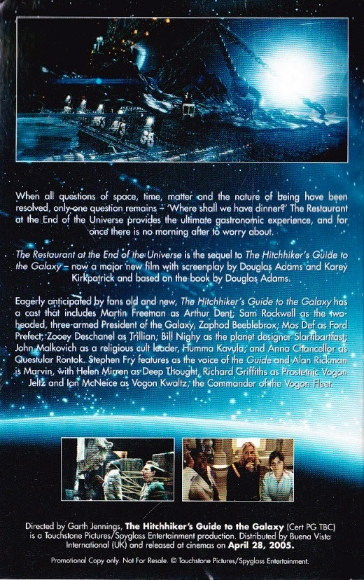 Douglas Adams / The Restaurant at the End of the Universe